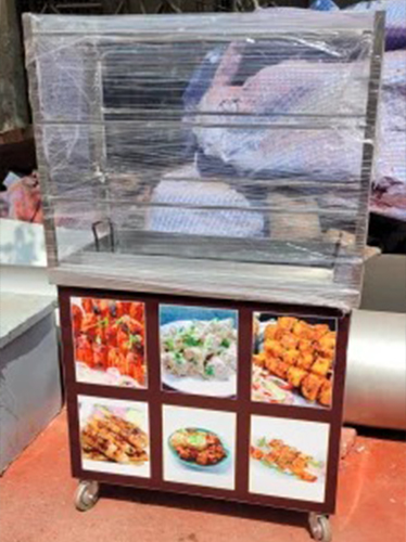 Stainless Steel Soya Chaap Counter