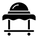 Table Rack Trolley Icon