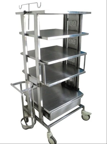 Stainless Steel Container Trolley